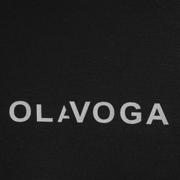 Bluzka męska longsleeve OLAVOGA ZURI 2026 czarna - maWer Fashion