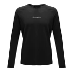 Bluzka męska longsleeve OLAVOGA ZURI 2026 czarna - maWer Fashion