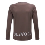 Bluzka męska longsleeve OLAVOGA ZURI 2026 cappuccino - maWer Fashion