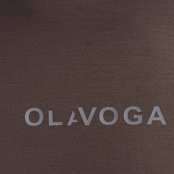 Bluzka męska longsleeve OLAVOGA ZURI 2026 cappuccino - maWer Fashion