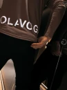 Bluzka męska longsleeve OLAVOGA ZURI 2026 cappuccino - maWer Fashion