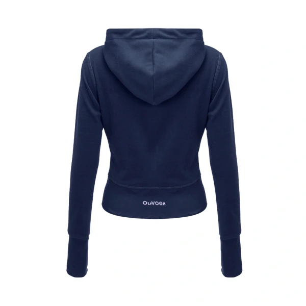 Bluza damska OLAVOGA EMERA 2026 granatowa - maWer Fashion