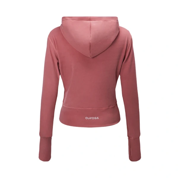 Bluza damska OLAVOGA EMERA 2026 koral róż - maWer Fashion