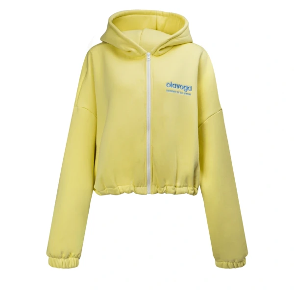 Bluza damska OLAVOGA TULIP 2026 żółta - maWer Fashion