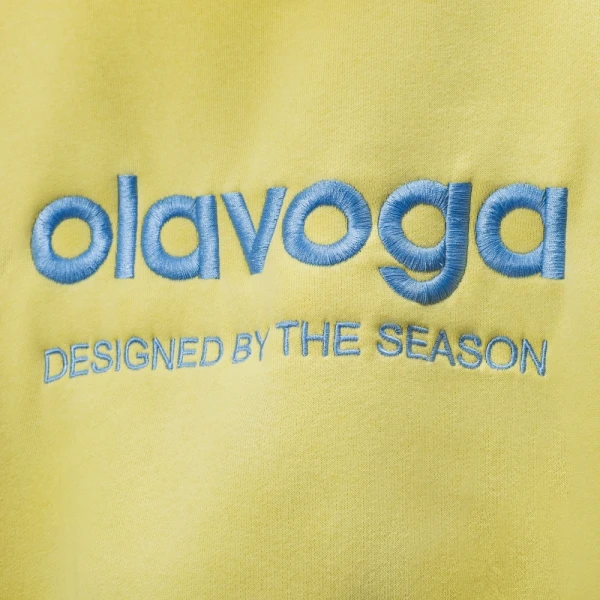 Bluza damska OLAVOGA TULIP 2026 żółta - maWer Fashion