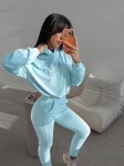 Komplet damski OLAVOGA HANDIES 2026 błękitny - maWer Fashion