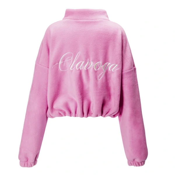 Bluza damska OLAVOGA SOFTI 2026 róż - maWer Fashion