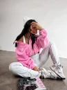 Bluza damska OLAVOGA SOFTI 2026 róż - maWer Fashion