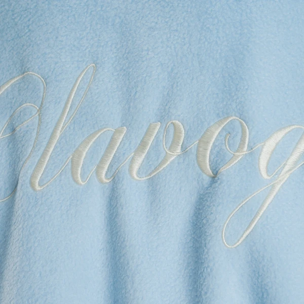 Bluza damska OLAVOGA SOFTI 2026 niebieska - maWer Fashion