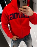 Bluza męska OLAVOGA IRIS MEN 2026 czerwona - maWer Fashion