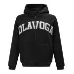 Bluza męska OLAVOGA IRIS MEN 2026 czarna - maWer Fashion