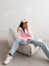 Bluza damska OLAVOGA IRIS 2026 róż - maWer Fashion