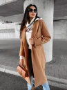 Płaszcz damski OLAVOGA PRIMO beżowy – maWer Fashion