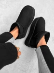 Buty damskie śniegowce OLAVOGA MISTIC czarne - maWer Fashion