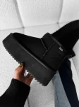 Buty damskie śniegowce OLAVOGA MISTIC czarne - maWer Fashion