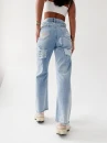 Spodnie damskie jeansy OLAVOGA VIVID 2026 jasny jeans - maWer Fashion