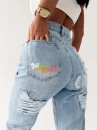 Spodnie damskie jeansy OLAVOGA VIVID 2026 jasny jeans - maWer Fashion