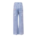 Spodnie damskie jeansy OLAVOGA VIVID 2026 jasny jeans - maWer Fashion