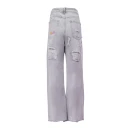 Spodnie damskie jeansy OLAVOGA VIVID 2026 szare - maWer Fashion