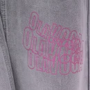 Spodnie damskie jeansy OLAVOGA VIVID 2026 szare - maWer Fashion