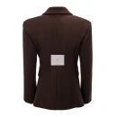 Marynarka damska OLAVOGA HUSH 2026 brąz - maWer Fashion