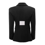Marynarka damska OLAVOGA HUSH 2026 czarna - maWer Fashion