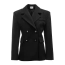 Marynarka damska OLAVOGA HUSH 2026 czarna - maWer Fashion