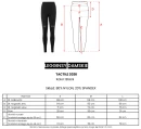 Legginsy damskie OLAVOGA TACTILE 2026 czarne - maWer Fashion