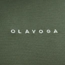 Longsleeve bluzka męska OLAVOGA MIRE 2026 olivka - maWer Fashion
