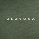 Longsleeve bluzka męska OLAVOGA MIRE 2026 olivka - maWer Fashion