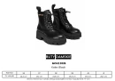 Buty damskie workery OLAVOGA MOVE 2026 czarne - maWer Fashion