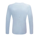 Longsleeve bluzka męska OLAVOGA MIRE 2026 błękit - maWer Fashion