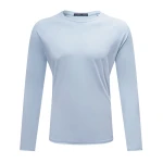Longsleeve bluzka męska OLAVOGA MIRE 2026 błękit - maWer Fashion