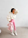 Bluza damska OLAVOGA MERIDIAN 2026 ecru - maWer Fashion