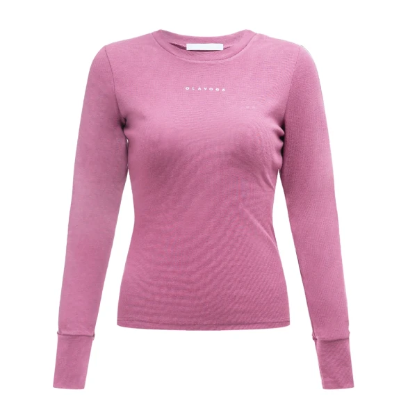 Komplet damski OLAVOGA EASILY 2026 różowy - maWer Fashion