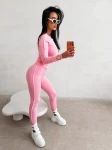 Komplet damski OLAVOGA EASILY 2026 różowy - maWer Fashion