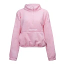 Bluza damska polar OLAVOGA EMINO 2026 pudrowy róż - maWer Fashion