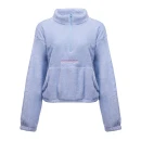 Bluza damska polar OLAVOGA EMINO 2026 błękit - maWer Fashion
