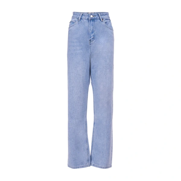 Spodnie damskie jeansy OLAVOGA SKYLINE 2026 ciemny jeans - maWer Fashion