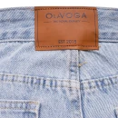 Spodnie damskie jeansy OLAVOGA SKYLINE 2026 jasny jeans - maWer Fashion