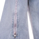 Spodnie damskie jeansy OLAVOGA SKYLINE 2026 jasny jeans - maWer Fashion