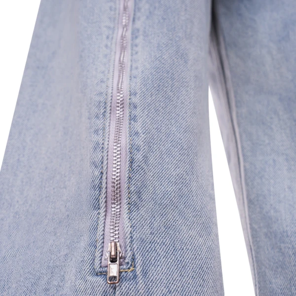 Spodnie damskie jeansy OLAVOGA SKYLINE 2026 jasny jeans - maWer Fashion