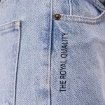 Spodnie damskie jeansy OLAVOGA SKYLINE 2026 jasny jeans - maWer Fashion