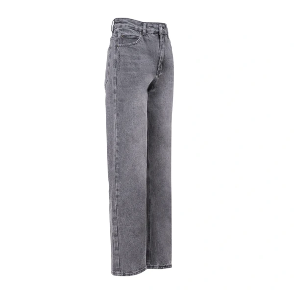 Spodnie damskie jeansy OLAVOGA SKYLINE 2026 szare - maWer Fashion