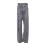 Spodnie damskie jeansy OLAVOGA SKYLINE 2026 szare - maWer Fashion