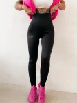 Legginsy damskie OLAVOGA PLAIN 2026 czarne - maWer Fashion