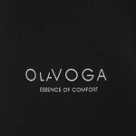 Legginsy damskie OLAVOGA PLAIN 2026 czarne - maWer Fashion