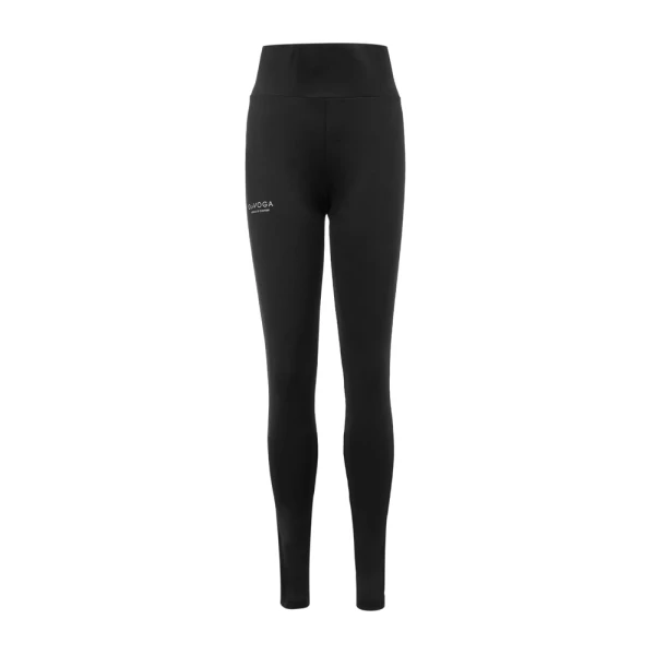 Legginsy damskie OLAVOGA PLAIN 2026 czarne - maWer Fashion