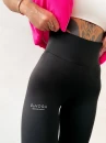 Legginsy damskie OLAVOGA PLAIN 2026 czarne - maWer Fashion