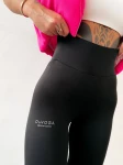 Legginsy damskie OLAVOGA PLAIN 2026 czarne - maWer Fashion